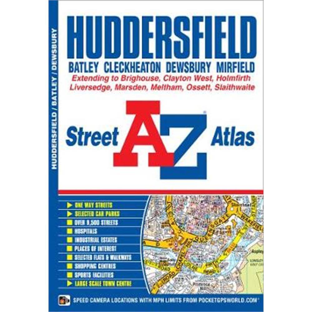 Huddersfield Street Atlas (Paperback)